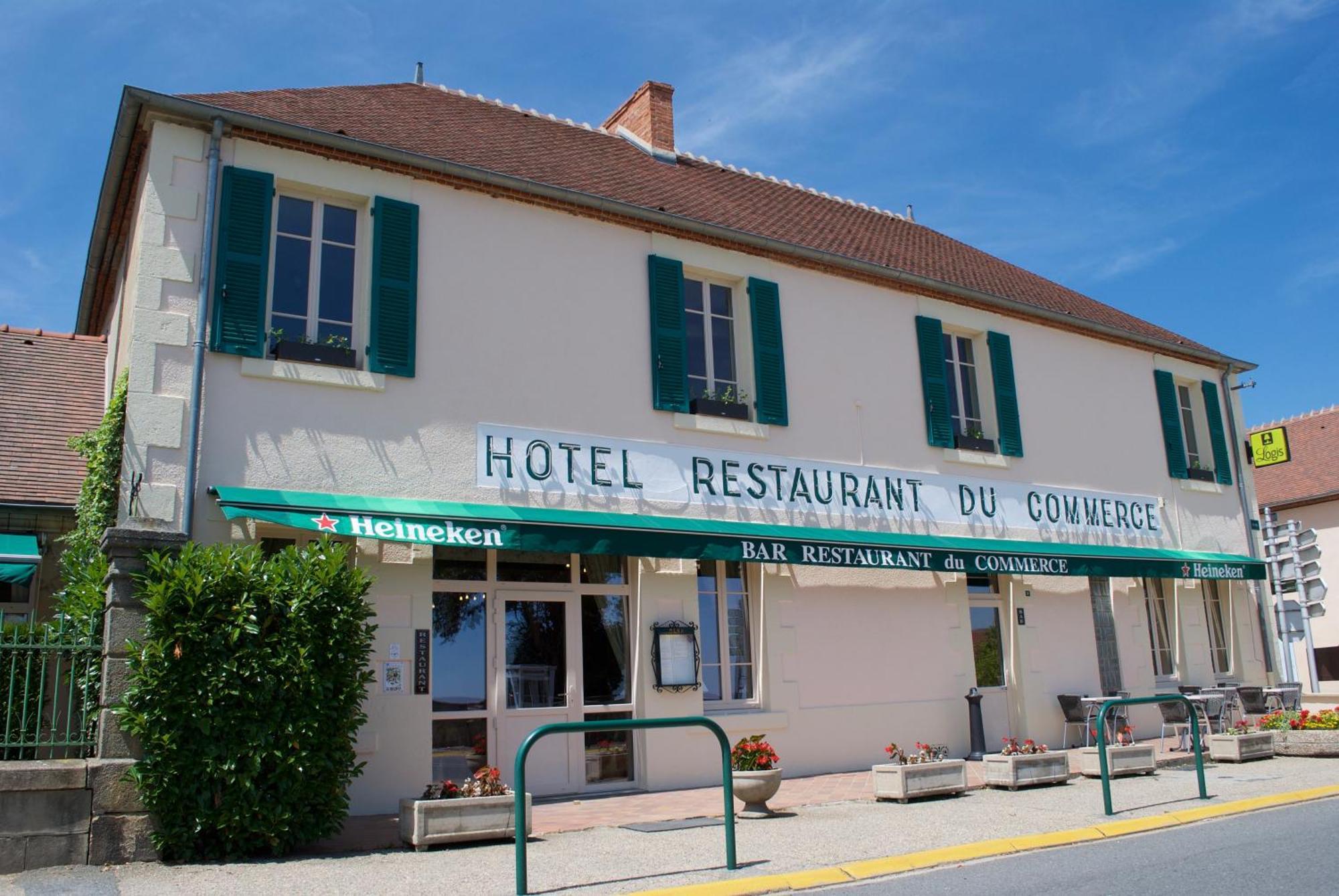 Hotel Restaurant Bar Du Commerce - Kb Hotel Group Tronget Εξωτερικό φωτογραφία